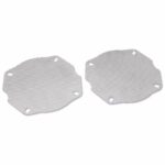 Klock Werks Mesh Front Speaker Grill Covers Harley Batwing Touring Bagger 96-13