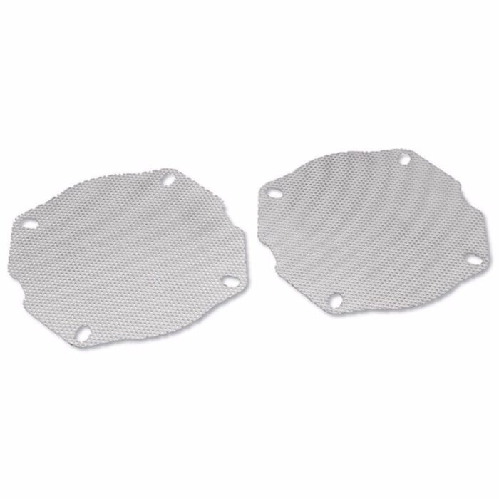 Klock Werks Mesh Front Speaker Grill Covers Harley Batwing Touring Bagger 96-13