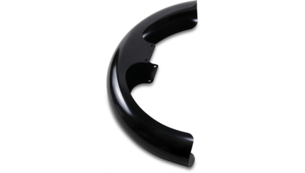 Klock Werks S Hugger Wrapper Front Fender Kit Black 21 Harley Softail Dyna 99-13