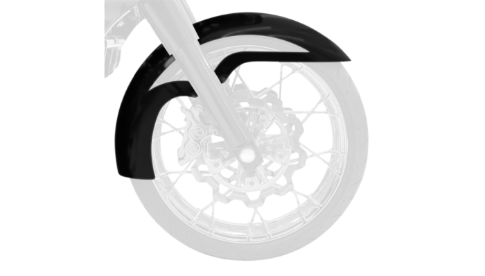 Klock Werks Ventana Hugger Front Fender Kit 16-19 Steel Harley Touring Trike 14+