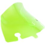 Klockwerks 4" Flare Green Kolor Windshield Harley Street Electra Glide Batwing