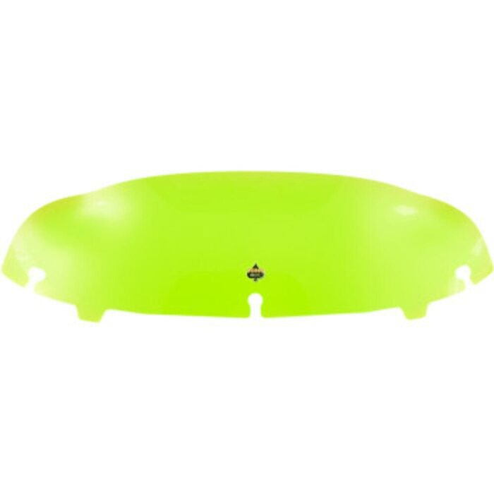 Klockwerks 4" Flare Green Kolor Windshield Harley Street Electra Glide Batwing