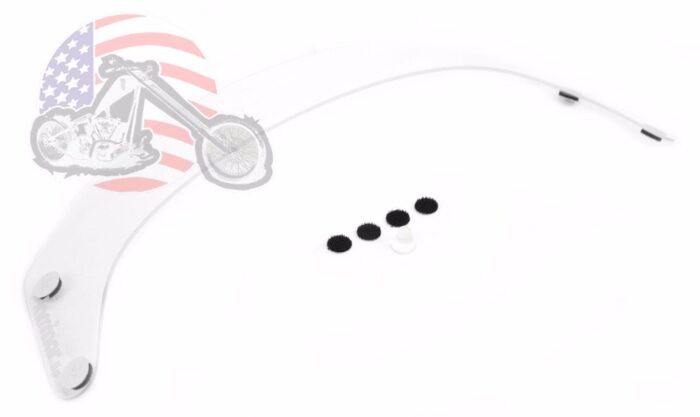 Laminar Clear Lip Windshield Windscreen Shield Harley 2007-2021 Road Glide FLTR