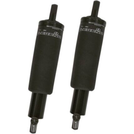 Legend Air-A Ride Suspension 12 13" Shocks Adjustable Anodized Harley 06-17 Dyna