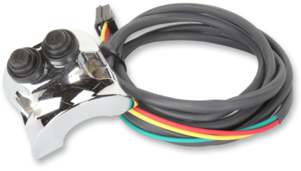 Legend Handlebar Mount Control Switch Assembly Chrome Harley Touring Softail