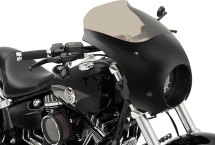 Memphis Shades Bullet Fairing Smoked Windshield Harley Softail Breakout FXSB
