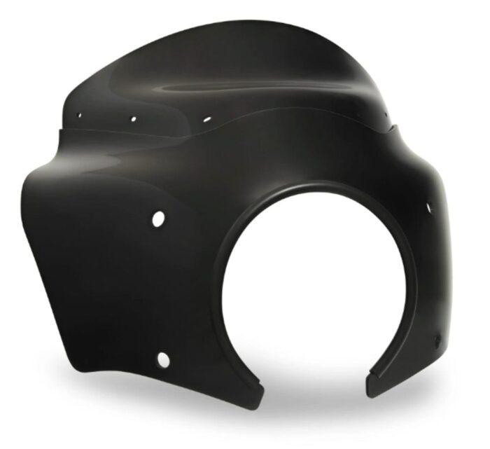 Memphis Shades Gloss Black Road Warrior Fairing Harley 94+ Road King FL Touring