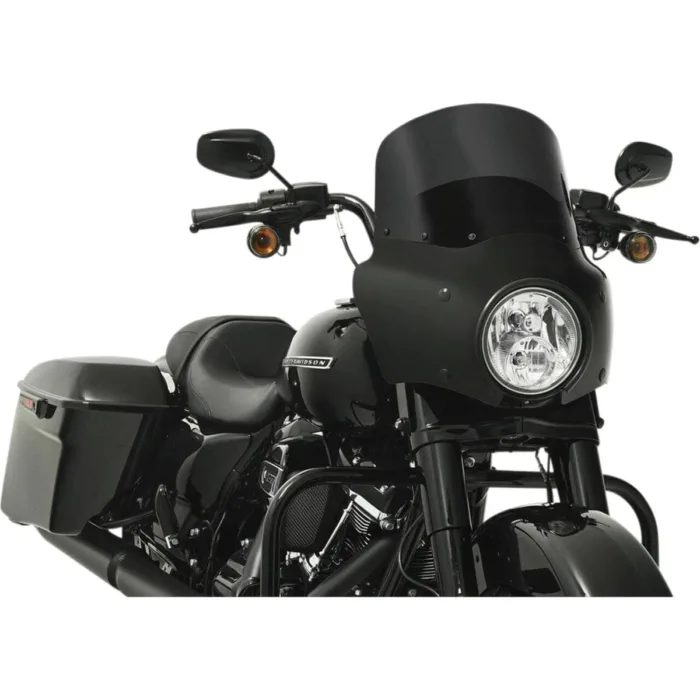 Memphis Shades Gloss Black Road Warrior Fairing Harley 94+ Road King FL Touring