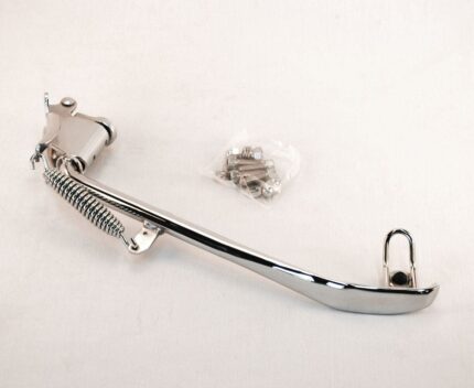 Mid-USA Chrome Kickstand Kit Jiffy Stand Assembly 89-99 Harley Softail 50087-89A