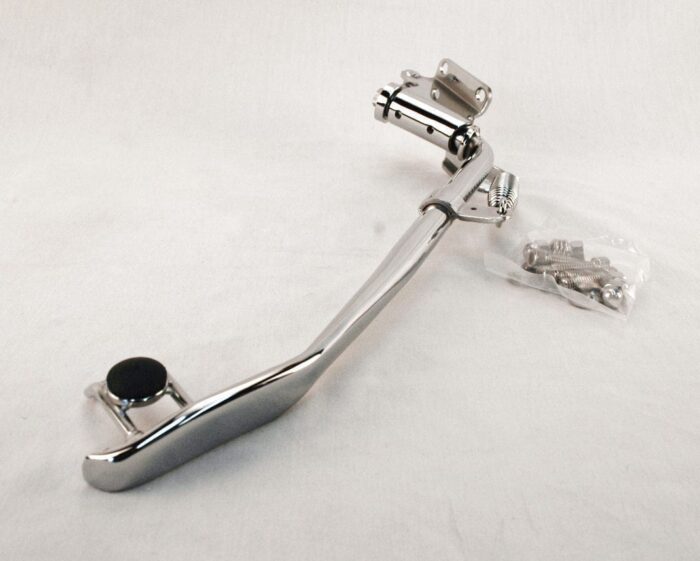 Mid-USA Chrome Kickstand Kit Jiffy Stand Assembly 89-99 Harley Softail 50087-89A