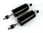 New Black Chrome Height Adjustable Shocks Lowering Kit 2000-2017 Harley Softail