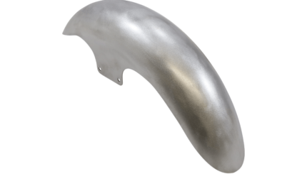 Paul Yaffe Cafe Front Fender Kit 19" Stainless Chrome Adaptor Harley Touring 06+