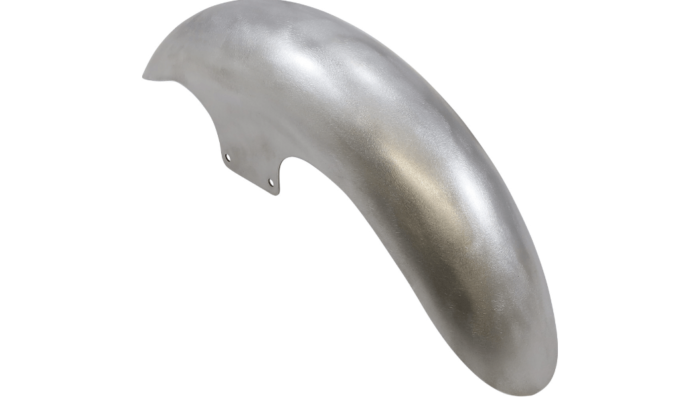 Paul Yaffe Cafe Front Fender Kit 19" Stainless Chrome Adaptor Harley Touring 06+