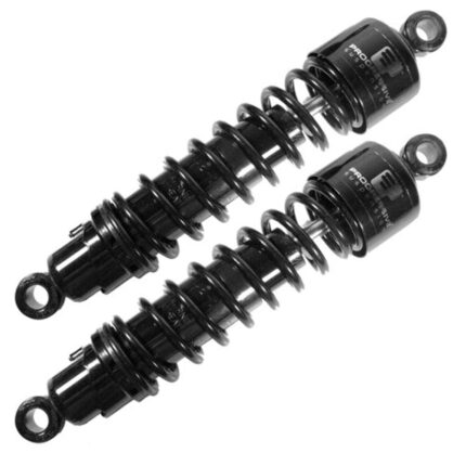 Progressive Suspension 13.5" Black 412 Standard Duty Shocks 91-2017 Harley Dyna