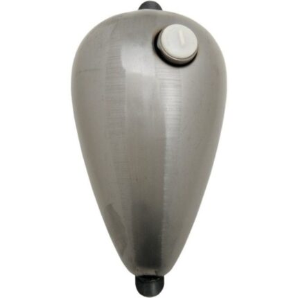 Raw 2.2 Gallon Chopper Wasp Peanut Gas Tank Single Cap Harley Ironhead XS650 Pan
