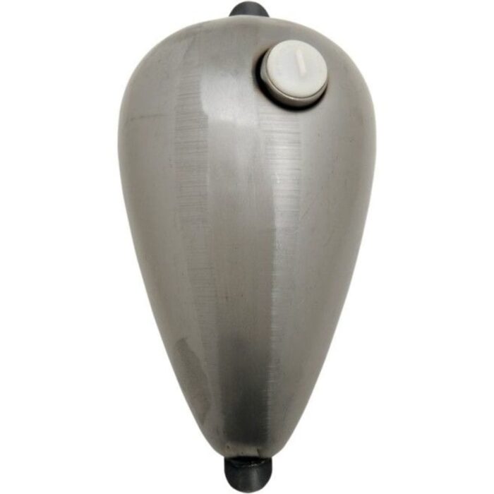Raw 2.2 Gallon Chopper Wasp Peanut Gas Tank Single Cap Harley Ironhead XS650 Pan