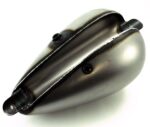 Raw 2.2 Gallon Chopper Wasp Peanut Gas Tank Single Cap Harley Ironhead XS650 Pan