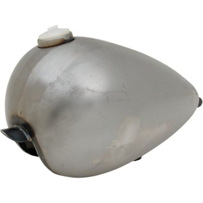 Raw 2.2 Gallon Chopper Wasp Peanut Gas Tank Single Cap Harley Ironhead XS650 Pan