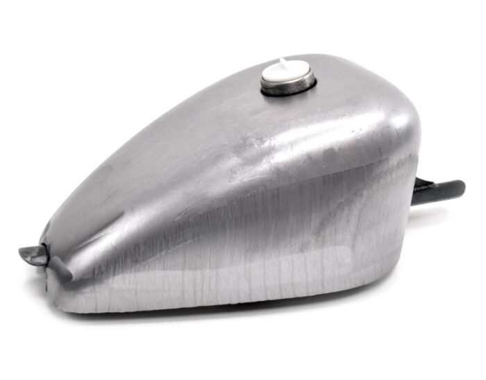 Raw 3.1 Gallon Frisco Mounted Peanut King Gas Tank Chopper Harley Rigid Shovel