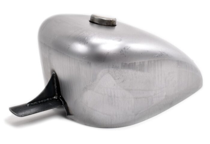 Raw 3.1 Gallon Frisco Mounted Peanut King Gas Tank Chopper Harley Rigid Shovel