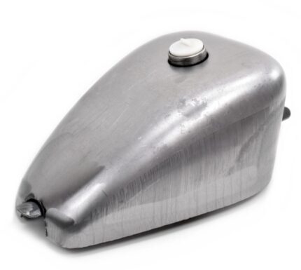 Raw 3.1 Gallon Frisco Mounted Peanut King Gas Tank Chopper Harley Rigid Shovel