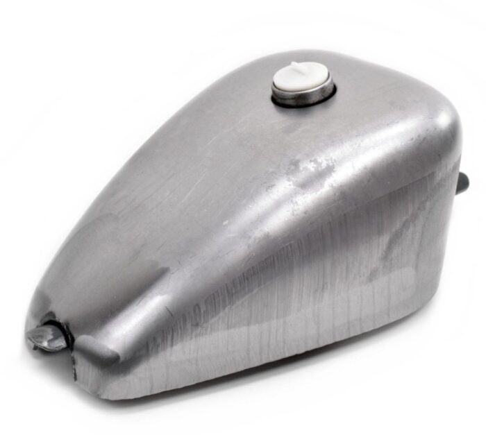 Raw 3.1 Gallon Frisco Mounted Peanut King Gas Tank Chopper Harley Rigid Shovel