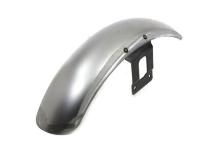 Raw 5-1/2" Steel Front 48 1200X Front Fender with Brackets Harley Sportster 10+