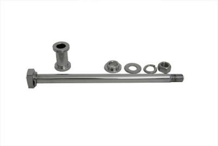 Rear Chrome Axle Spacers Kit Hardware Harley Ironhead Sportster Model K 1952-78