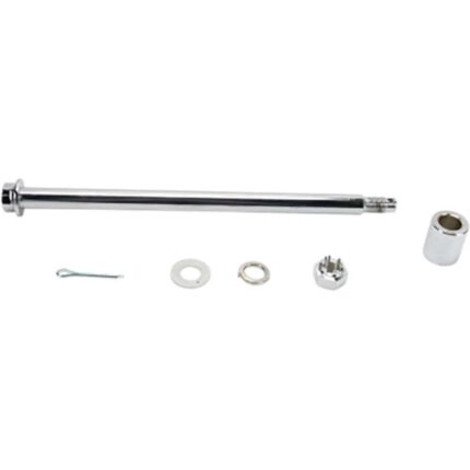 Rear Stock Wheel Axle Spacer Kit Chrome Harley Big Twin Softail FLST FXST 84-99