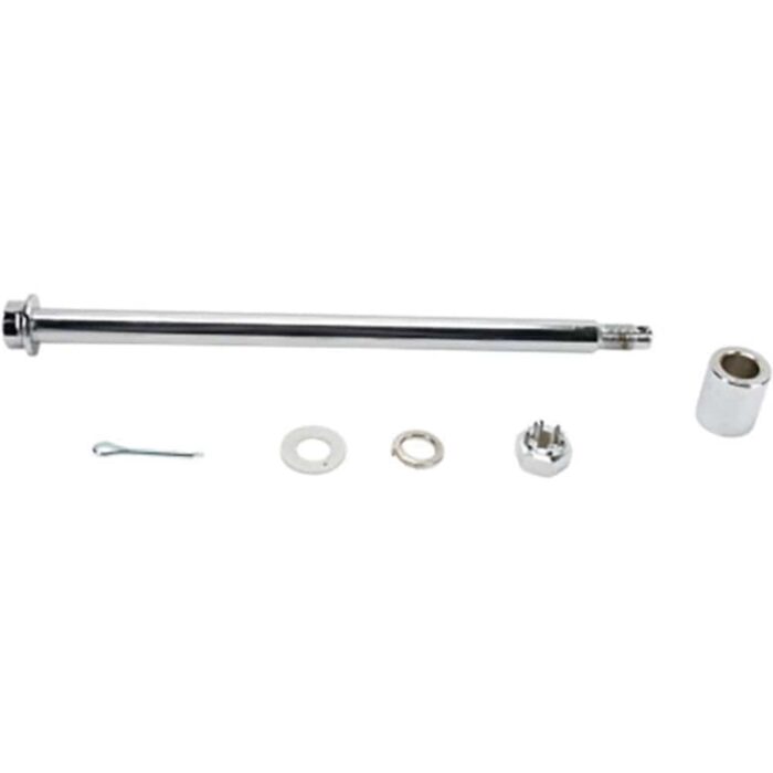 Rear Stock Wheel Axle Spacer Kit Chrome Harley Big Twin Softail FLST FXST 84-99