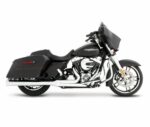 Rinehart Chrome 2-into-1 Pipe & Tip Header 1998-2008 Harley Touring Exhaust