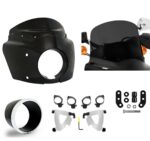 Road Warrior Fairing 11 Dark Smoke Windshield Polished Kit Harley Low Rider S 20