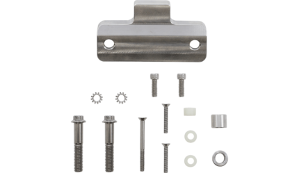 SLYFOX Dual Gauge Mount Unfinished OE Sold Each Hardware Harley Touring 15-22