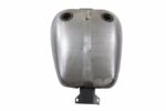 Smooth 4 Gallon Fat Bob Bobbed Dual Cap Mustang Fuel Gas Tank Harley FXR 38-0081