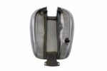Smooth 4 Gallon Fat Bob Bobbed Dual Cap Mustang Fuel Gas Tank Harley FXR 38-0081