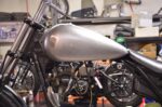 Smooth 4 Gallon Fat Bob Bobbed Dual Cap Mustang Fuel Gas Tank Harley FXR 38-0081