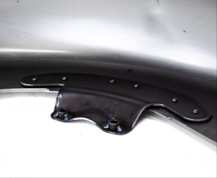 Steel Smooth Front Fender Harley Dresser Bagger Touring 89-13 Street Road Glide