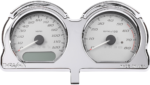 Thrashin Speedometer Gauge Relocation Kit Chrome CF Aluminum Harley FLRT 2015+