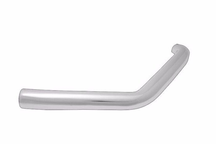 Thunderheader Chrome 2 into 1 Exhaust Pipe w/ Heat shields Harley Touring Bagger