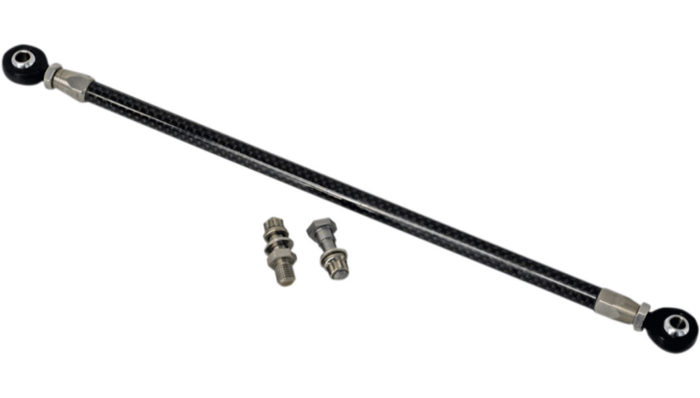 Trask Shifter Linkage Kit 12" Carbon Fiber Teflon Harley Touring Trike 09-20