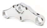 Ultima Zero Rake Chrome Billet Triple Trees Hidden Stem Harley Softail FXST 41MM