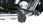 V-Twin Black Further Forward Mid Control Kit Foot Pegs Harley Dyna FXD 2006-2017