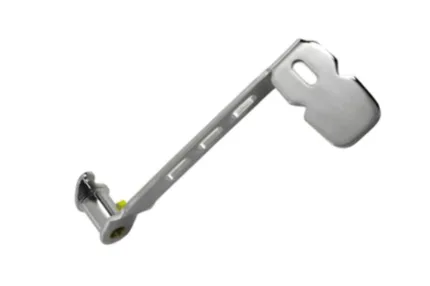 V-Twin Chrome 1" Extended Brake Arm Pedal 1997-2007 Harley Davidson FLHT Touring