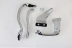 V-Twin Chrome Further Forward Mid Control Kit Foot Pegs Harley Dyna FXD 06-17