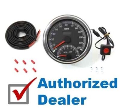 V-Twin Speedometer Tachometer Combo Harley Softail Shovelhead Custom Bobber Chop