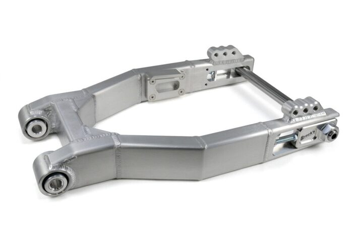 West Coast Bagger Performance Extended Burnished Swingarm Harley Touring 2009+