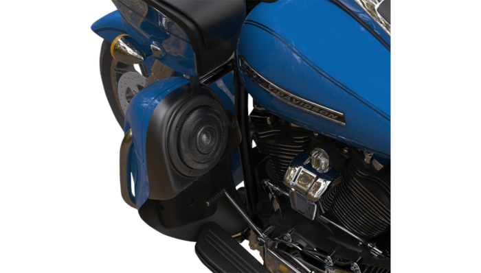 Wild Boar Audio Speaker Mount 6-1/2" Lower Fairing ABS Black Touring Bagger 14+
