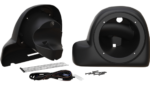 Wild Boar Audio Speaker Mount 6-1/2" Lower Fairing ABS Black Touring Bagger 14+