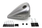 Wyatt Gatling Ribbed Bobbed Gas Fuel Tank Harley Softail Shovelhead Custom FX